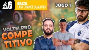 DEPOIS DE 5 ANOS, VOLTEI PRO COMPETITIVO!!! | BRAZIL LCQ 2024 - RAINBOW SIX SIEGE
