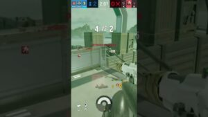 Double interrogation outside the map #rainbowsixsiege #gaming #funny