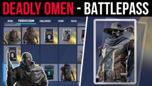 ENTIRE Operation Deadly Omen Battlepass! Rainbow Six Siege