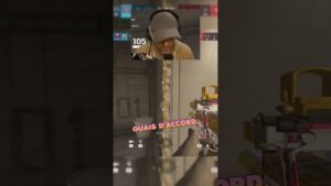 HARD SKILL !!😬😨 #salty #rainbowsixsiege #fun #r6 #saltyacademy #shortsfeed #sixquatre #france