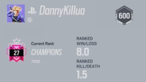 Level 600 Champion - Rainbow Six Siege