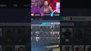 METEN ROLES a R6 | DEADLY OMEN | Caramelo Rainbow Six Siege Gameplay Español #shorts