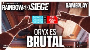 Mi MEJOR JUGADA con ORYX 😱 | Caramelo Rainbow Six Siege Gameplay Español