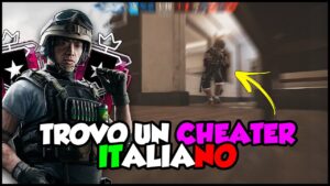 QUESTO è il CHEATER ITALIANO PIU' SCARSO che ABBIA MAI VISTO! | Rainbow Six: Siege ITA