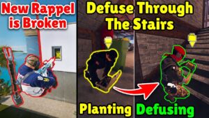 Reworked Rappel System is BAD! | Defusing Through The Stairs on Chalet! - Rainbow Six Siege