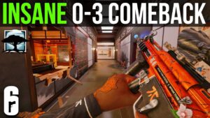 The 3.6KD 0-3 Comeback in Rainbow Six Siege