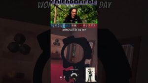 Worst clip of the day #shorts #rainbowsixsiege #rainbowsix #siege #friendorfoe #worst #lol #funny