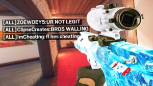 when the whole lobby thinks you cheat