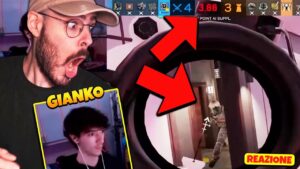 1V2 CLUTCH PAZZESCO DI GIANKO!!! - Rainbow Six Siege ITA Reazione