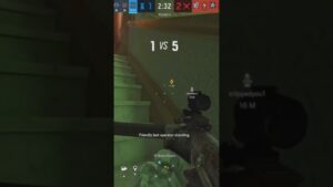 1v5 Clutch I GOT THE ACE (Rainbow Six Siege) #rainbowsixsiege #r6 #console #xim #shorts
