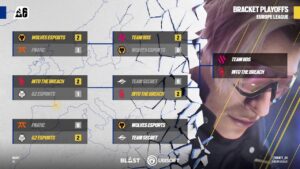 BLAST R6 Europe League 2024 - Stage 1 - Playoffs - Demi-finales & 5ème Place