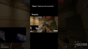 Bravest Siege Player on Earth #rainbowsixsiege #R6s #siege