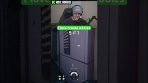 Bronze lobbies in rainbow six siege are so easy 😭 #r6 #rainbowsixsiege #r6clips