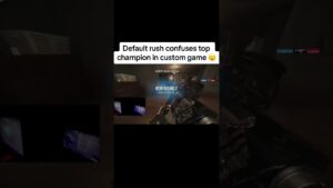 Default Rush Confuses Top Champion #rainbowsixsiege #R6s #siege