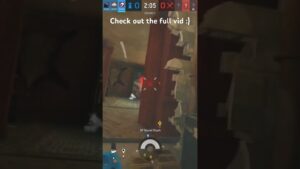 Defending Logi had me shaking in my boots 😅 #rainbowsixsiege #gaming #ubisoft