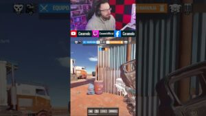 HACKER en PERMADEATH R6 | Caramelo Rainbow Six Siege Gameplay Español #shorts