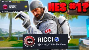 Is Ricci The REAL #1 Console Champion? - RAINBOW SIX SIEGE