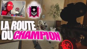 LA ROUTE DU CHAMPION EN FACECAM J'AI COMPLÈTEMENT VRILLÉ EN PRENANT MON DIAMANT ! RAINBOW SIX SIEGE