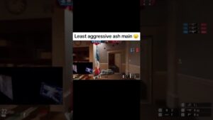 Least aggressive ash main #rainbowsixsiege #R6s #siege