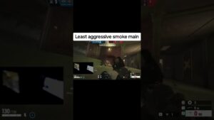 Least aggressive smoke main #rainbowsixsiege #R6s #siege