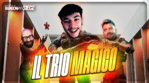 PARTITE INFERNALI CON IL TRIO NOSTALGICO! Rainbow Six Siege w/ GABBO - MARZA