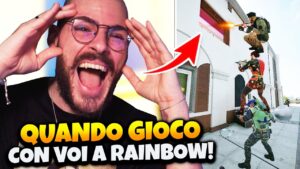 QUANDO GIOCHI CON I FAN A RAINBOW SIX SIEGE!! AHAH - Rainbow Six Siege ITA Gameplay Ranked PC
