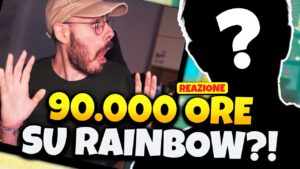 QUESTO HA 90.000 ORE SU RAINBOW?? - Rainbow Six Siege ITA Reazione