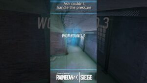 Rainbow Six: Siege | Ash couldn't handle the pressure  #gaming  #funny #siege #r6