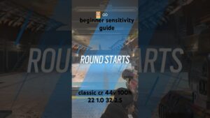 Rainbow Six Siege Beginner Sensitivity Guide #rainbowsixsiege