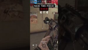 Rainbow Six Siege *TWO PIECE FOR THE WIN*‼️‼️‼️ #shorts #rainbowsixsiege