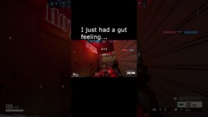 Rainbow six siege just lucky timing I guess! #rainbowsixsiege #gaming #shorts #short
