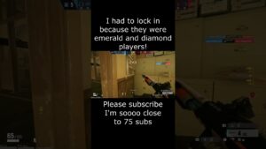 Rainbow six siege they really threw that round! #rainbowsixsiege #gaming #shorts #short