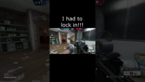 Rainbow six siege when you have to lock in!!!!!! #rainbowsixsiege #gaming #shorts #short