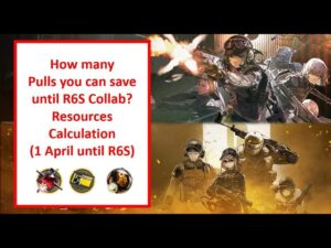 Saving Pulls for Rainbow Six Siege Collaboration (Ela and Ash) | Arknights