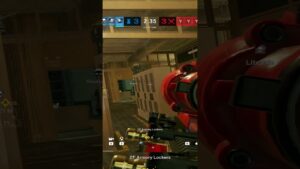 Sometimes an Accidental Shot is the Best Shot 🤷  #r6 #rainbowsixsiege #r6champ #r6siege #r6montage