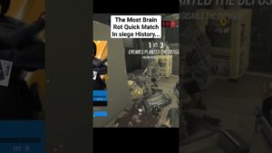 The Most Brain Rot Game Of Rainbow Six Siege #rainbowsixsiege #shorts #ytshorts #r6siege #funny #fyp