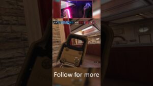 The cleanest flick you will see today - Rainbow Six Siege  #r6brasil #shorts #clutch #gameplay