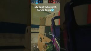 best 1v5 clutch ever in rainbow six siege #clips #gaming #rainbowsixsiege #viral #fps #pvp #fyp #og