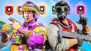 Athieno & Snapiyy 2v5 EVERY Rank (Rainbow Six Siege)