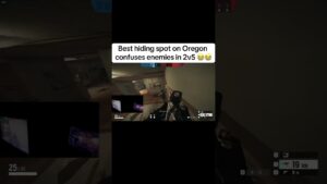 Best Hiding Spot On Oregon #rainbowsixsiege #R6s #siege