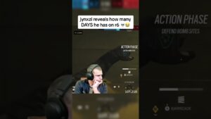 Bro has over a year played #rainbowsixsiege #shorts