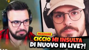 CICCIO MI INSULTA DI NUOVO IN LIVE?? *PIANGO* - Rainbow Six Siege ITA Reazione