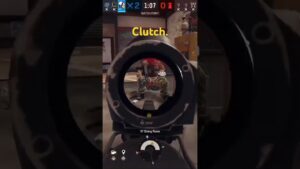 CLUTCH🔥getting out of A.i.Rainbow Six Siege.#@OsnipeG(#A.i training)