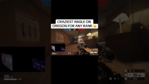 Craziest Angle In All Of Siege #rainbowsixsiege #R6s #siege