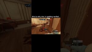 DOC is getting nerfed because of this clip in #r6 #siege #rainbowsixsiege #shorts