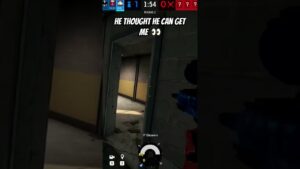 He Thought He Can Get Me #rainbowsixsiege #r6 #siege #gaming #funny #funnyvideo