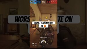 He threw it right at me :/ #r6s #r6siege #rainbowsixsiege #r6trolling #r6sfunny #r6funny #gaming