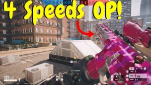 Horizontal Grip is Fast in Rainbow Six Siege