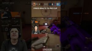 JYNXZI reacts to clips PT2 #rainbowsixsiege #s #youtubeshorts