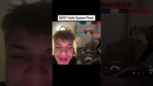 Jynxzi watches the best kafé spawnpeek #rainbowsixsiege #r6s #jynxzi